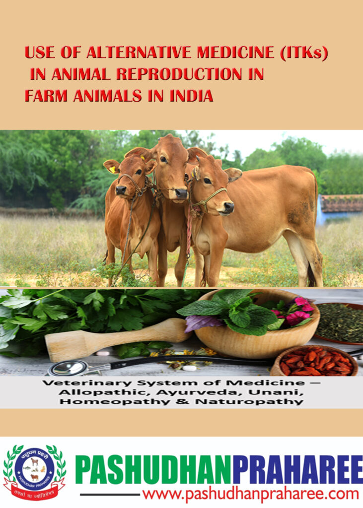 USE OF ALTERNATIVE MEDICINE (ITKs) IN ANIMAL REPRODUCTION IN FARM ...