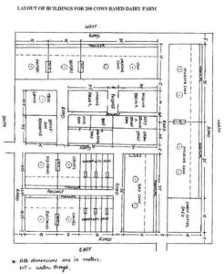 dairy farm planning and design in india