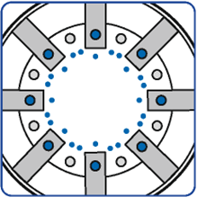 Double hole concept