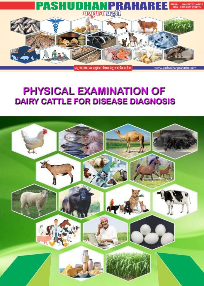 INDICATORS FOR PHYSICAL EXAMINATIONS OF DAIRY CATTLE FOR DISEASE DIAGNOSIS