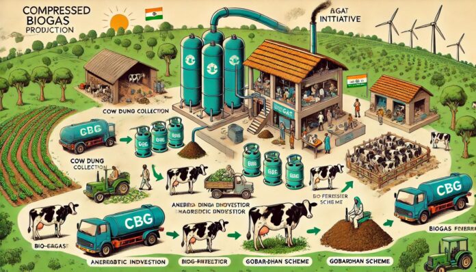 Compressed Biogas (CBG) Production from Cow Dung: An Innovative Startup Model in India
